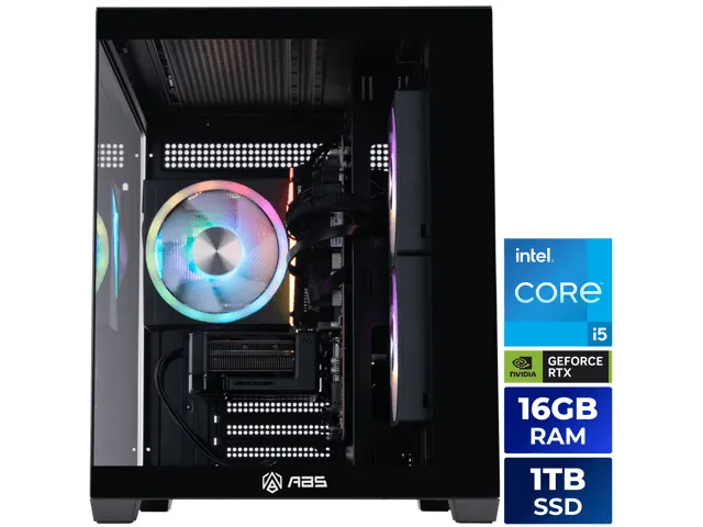 ABS Flux II Aqua prebuilt desktop example