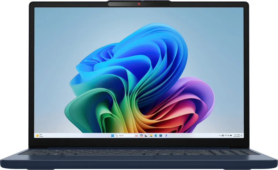 Lenovo IdeaPad Slim 3i open in blue